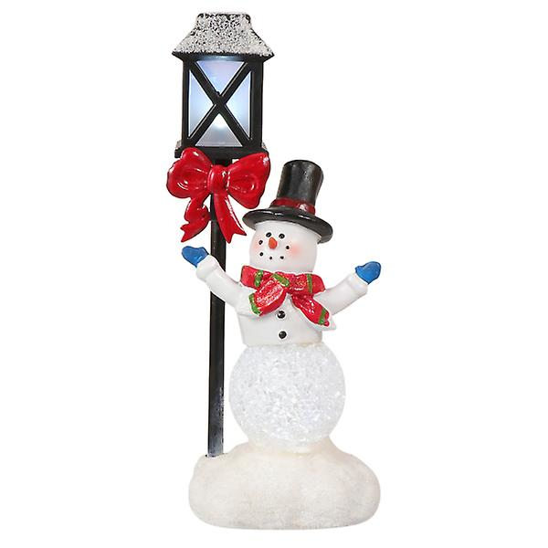 Kreativ Julnattlampa Julbordssmycke Hartsnattlampa DekorationVit10X7CM White 10X7CM