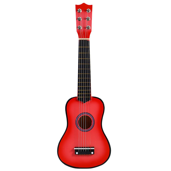 21 tums akustisk gitarr liten storlek bärbar trägitarr för barn Barn (rosa) Rosa Rosa