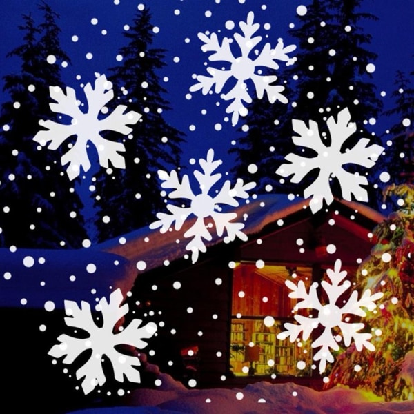 Julelys LED-projeksjonslampe Juleriss projeksjonslys Julelys