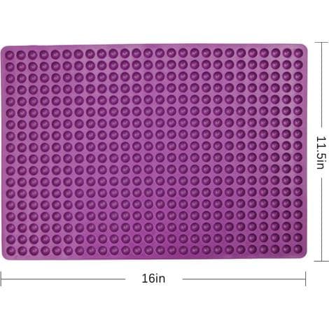 1.2 cm Round Spherical Baking Mat, High Temperature Resistant Silicone Trivet, This Drainage Mat Can Also Be Used as a Small Spherical Cake Mold.