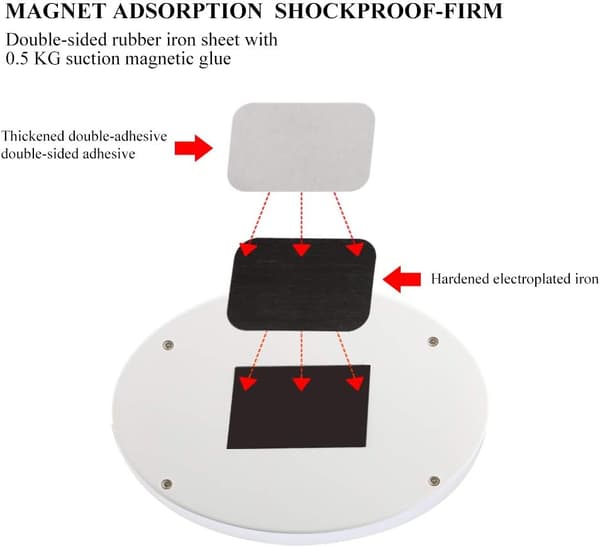 Hvit/isblå lys bil taklamper USB oppladbar, Wi