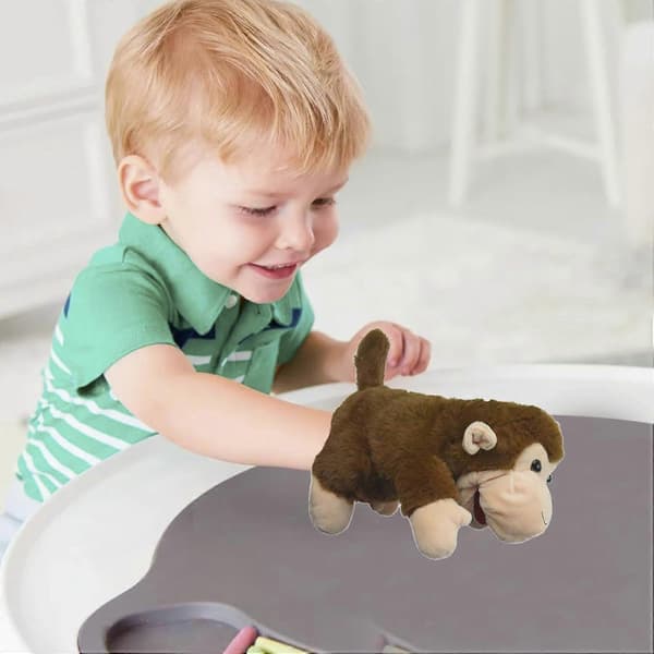 Monkey Puppet Monkey Plush Cute Rodent Stuffed Animal Dolls, Cute Role Play, Interactive Early Education Toys