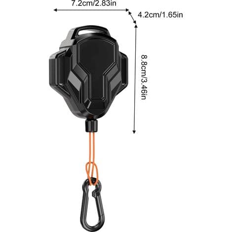 2.5m Automatic Retractable Bicycle Tow Rope