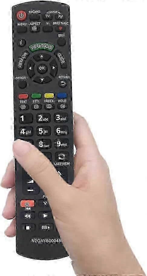 Erstatningsfjernkontroll Panasonic N2QAYB000487 for universell Panasonic TV Edition 1