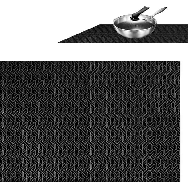 Induction Cooktop Protector Mat 52 x 78 cm Large Silicone Protective Mat for Induction Cooktop Better Protection