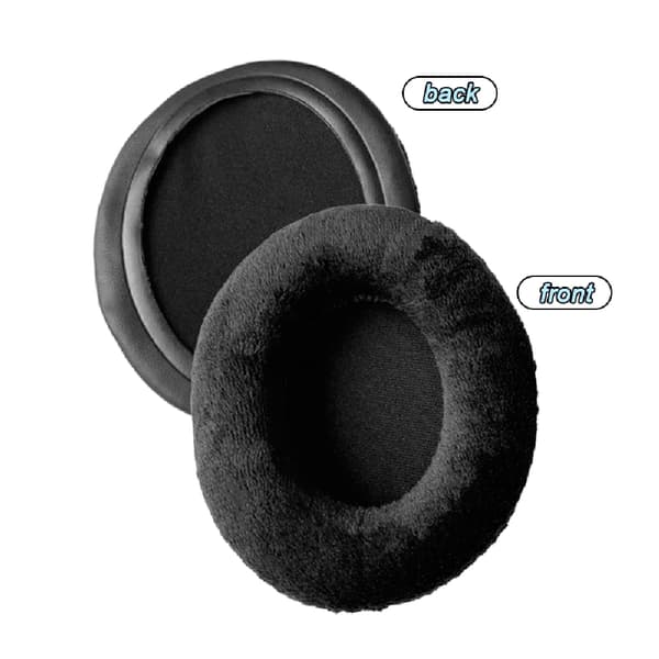 Øreputer for Kingston KHX-HSCP HyperX Cloud II Svart FlanellØreputer FlannelEarpads 22 FlannelEarpads 22