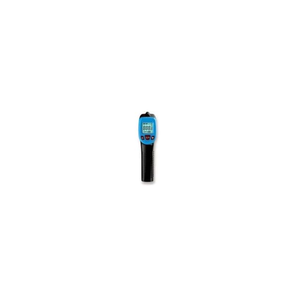 Infrarødt termometer, berøringsfri digital lasertermometerpistol -58°F til 1112°F (-50°C til 600°C) med LCD-skærm, blå, blå