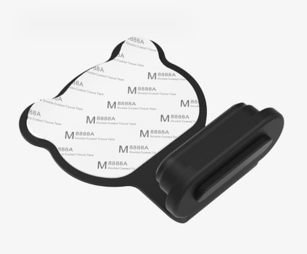 Sett med 3 silikonstøvplugger for USB C-port