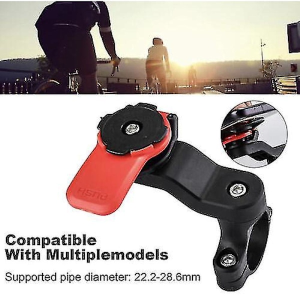 Quad Lock Kompatibelt Cykel Motorcykel Telefonfäste Hållare Styrfäste VIO