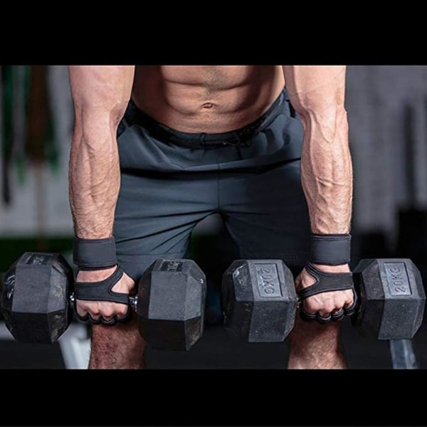 CoWalkers Gym og Vægtløftning Cross Training Gel Handsker - Silikonepolstring for at forhindre hård hud - Dragter til mænd og kvinder, stærkt greb