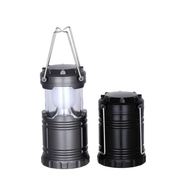 Solcelle campinglampe, USB-oppladbar, Nødlampe