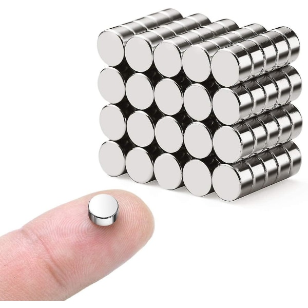 40 stk ekstra stærke magneter, klasse N35 neodymmagnet til hvidt tavle, køleskab, nålebræt og gør-det-selv-billede
