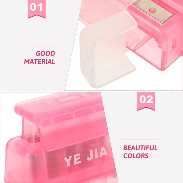 Five-Hole Punch Tool for Binder Paper Craft Office Use Small Portable Hole Puncher