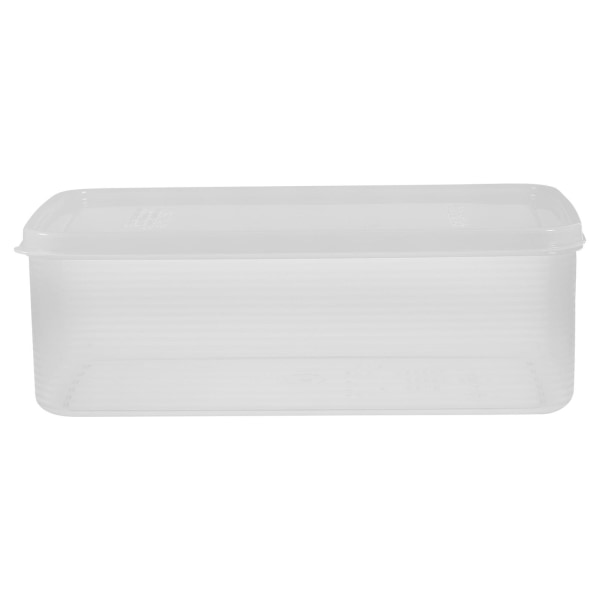 Brödbox, Brödbehållare, Brödförvaring, Brödkruka, Transparent Transparent 22X11.5X7.5CM