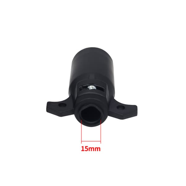 7-pin Trailer Connector with Waterproof Design, Reliable Connection, Durable Structure, Trailer Wiring Adapter