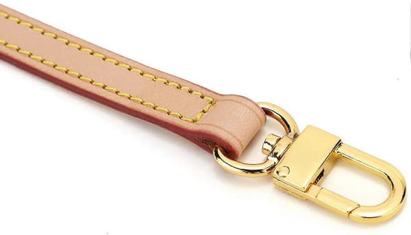 Shoulder strap genuine leather adjustable shoulder strap leather strap for shoulder bag, shoulder bag, toiletry bag