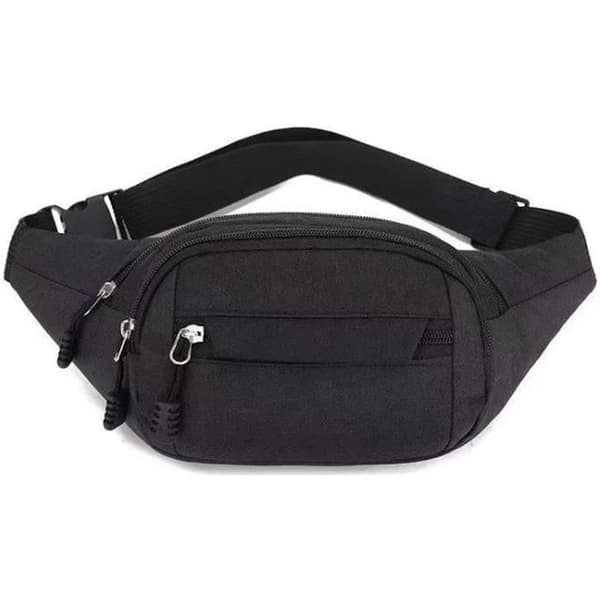 Doggy Bag Taljetaske, 28*10*14cm, Sort (Sort)