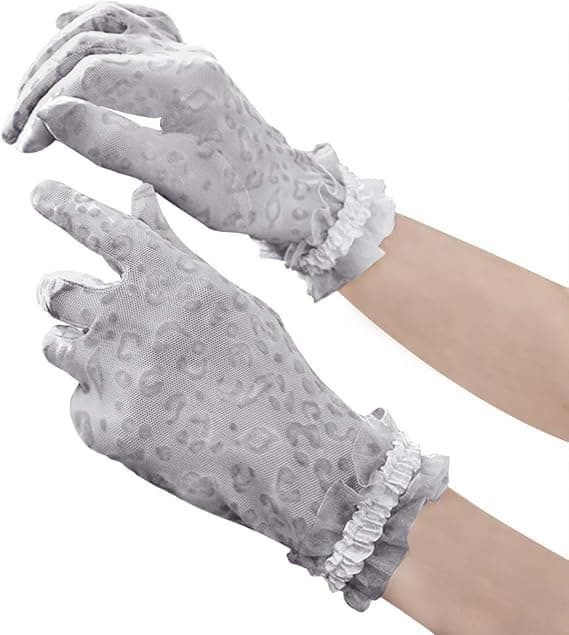 Grå - Damehandsker Blonde Bryllupshandsker Sommer Solhandsker Kørehandsker Elegante Balhandsker Aftenhandsker