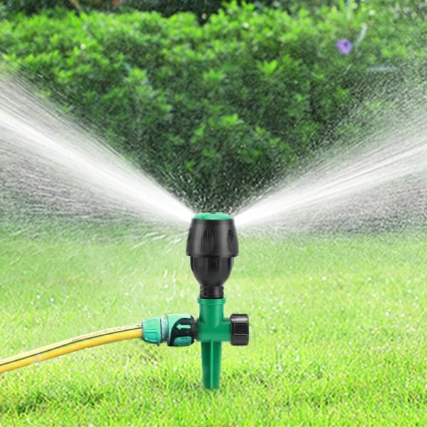 2 Garden Sprinklers, 4-7m Lawn Sprinkler 360° Rotating Sprinkler for Watering Large Areas, Garden Sprinkler/Watering