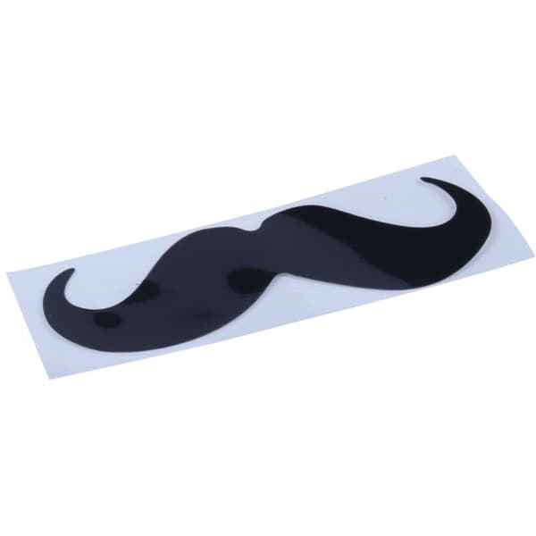 Personality Mustache Shape Car Stickers Decals (Black)
