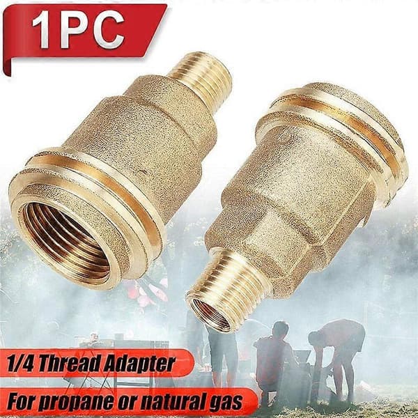QCC1 Mutter Propan Gasskobling Slangeadapter