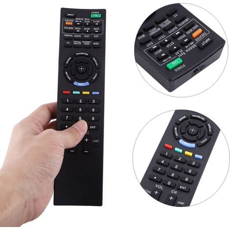 Universal Replacement Remote Control for Sony RM-YD038, RM-YD033, RM-ED040