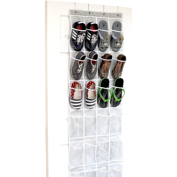 Transparent shoe rack 162.6 x 48.6 cm