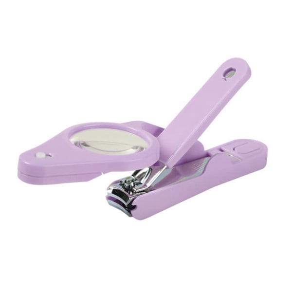 Nagelklippare med LED-lampa och förstoringsglas Nagelsaxar Nagelklippare Fingernaglar Tånaglar Nagelklippare Nagelskovsverktyg för Baby Barn