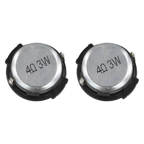 1.25 tuuman 31mm Täyden Äänenalueen Mini Kaiutin 4ohm 3W Neodymium Kaiutin Kannettava Ääni Bluetooth Kaiutin [DB] Black