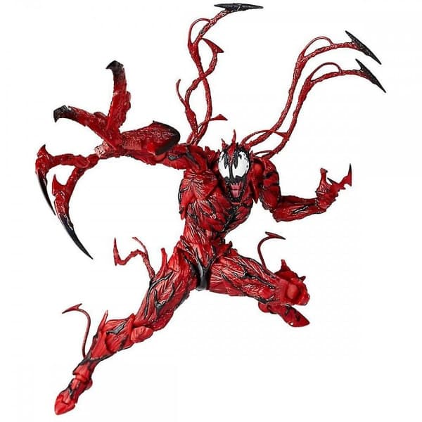 Venom Carnage Actionfigur - Fullt bevegelig samleobjekt med utskiftbart tilbehør