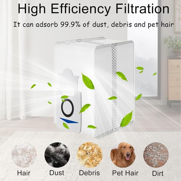 pölypussit ECOVACS Deebot T30S Combo/X2 COMBO -pölynimuriin