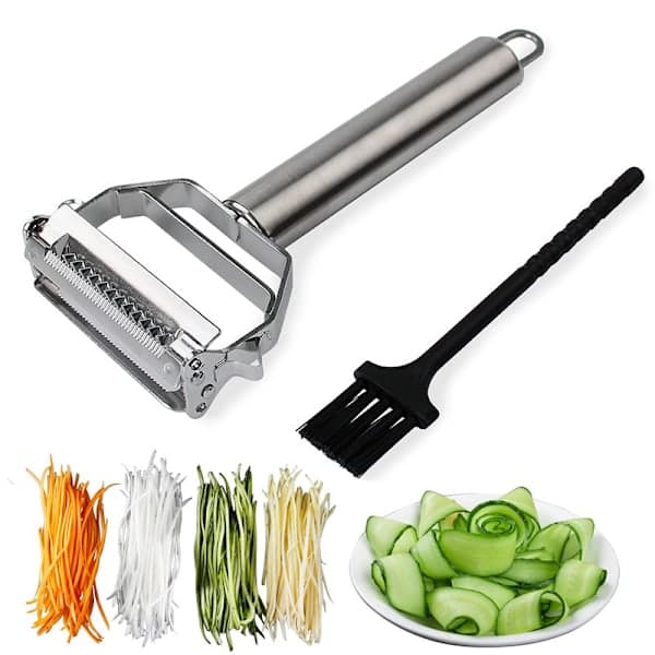 Multifunctional Stainless Steel Peeler, Vegetable and Fruit Peeler