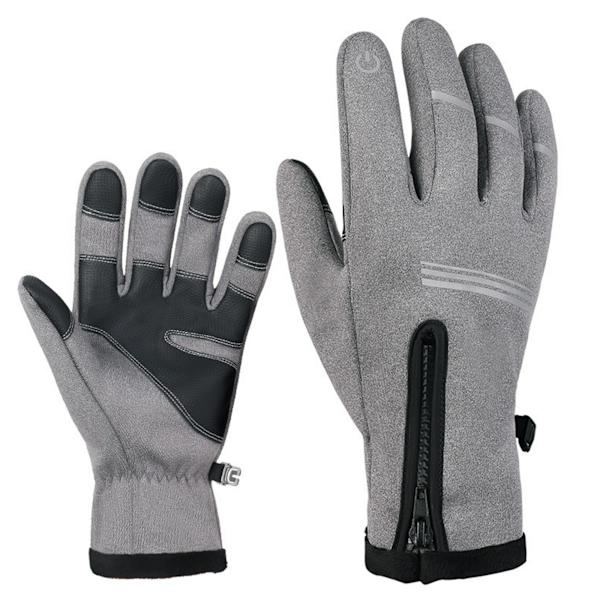 Vinterhandskar Vindtäta Cykelhandskar Varma Fingerhandskar XL