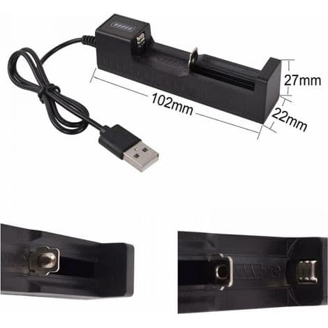 PC universell batteriladdare, smart batteriladdare, mini multifunktionell laddningsbar batteriladdare