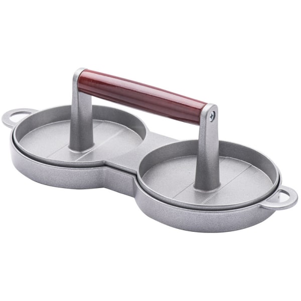 Hamburger Press, Ground Steak Burger Press with Double Mold, 12cm