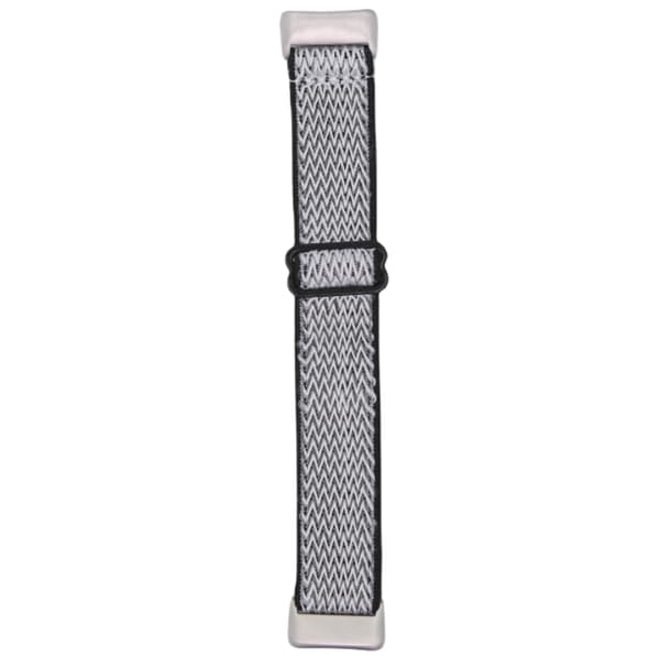 Fitbit Charge 5 -ranneke Nylon Harmaa/Musta (BT)
