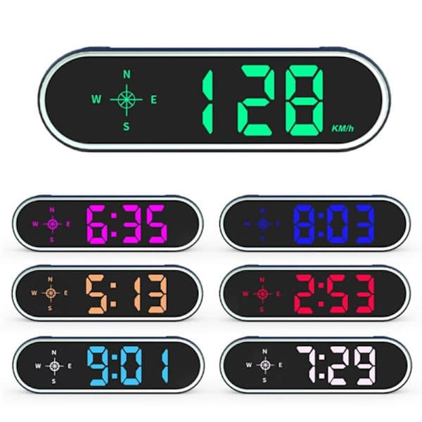 GPS Speedometer HUD Universal Car Head Up Display with Compass Overspeed Alarm All Vehicles