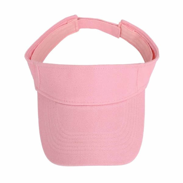Rosa Solbeskyttelseshette Solbeskyttelse Clip-on Borrelås rosa one size