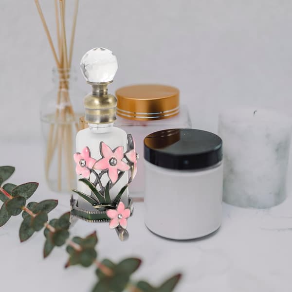 15 ml glassflaske med metallhette, Midtøsten-stil