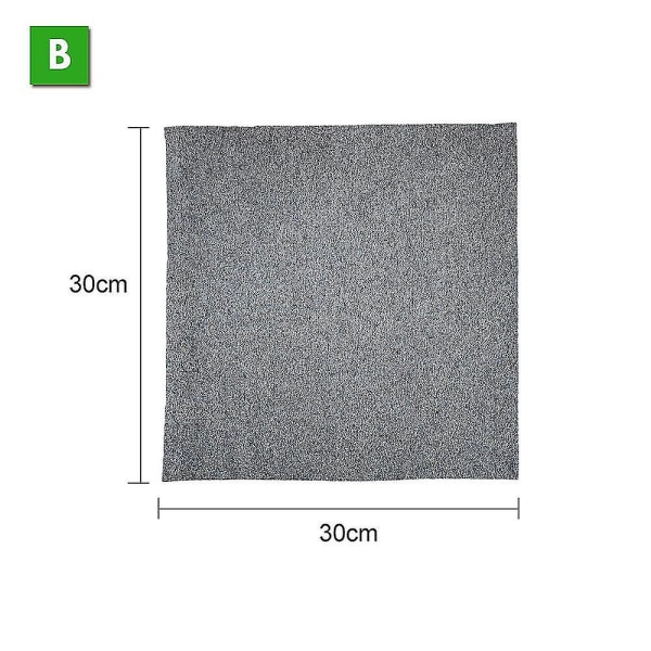 1-5x Tjockare Magisk Rengöringsduk Streckfri Återanvändbar Mikrofiberduk 30X30cm 4st 30X30cm 4pcs