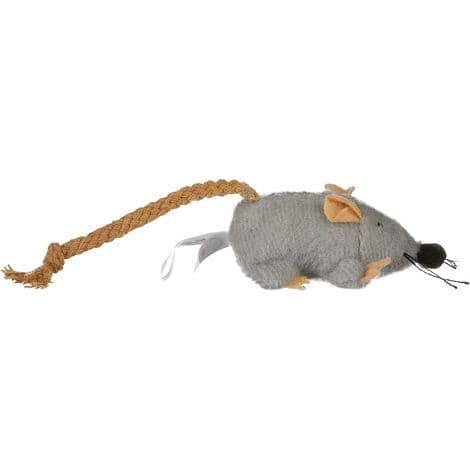 Plyschmusleksak för katter, 10 cm (3-pack)