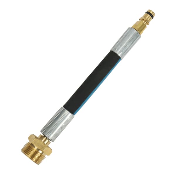 Messing hurtigkoblingsadapter til Karcher K havehaneadapter gevindnippel havebilvask tilbehør (bt)