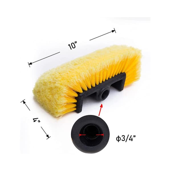 Vask fire sider gul 25*10cm 3/4''