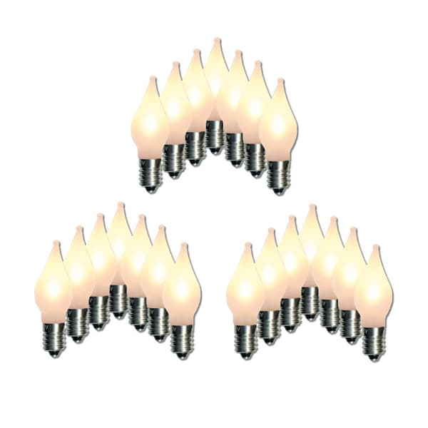 21 LED-lamper for adventslys Strømsparende E10 Uni 10-55V