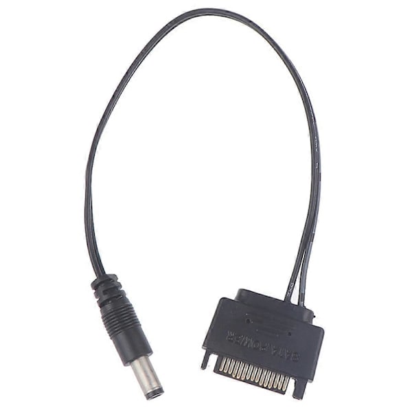 2 kpl DC-kaapeli Virtalähde SATA Revolution DC 5521 12V Virtalähde SATA - DC-kaapeli