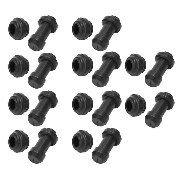 10-pack Motorcycle Disc Brake Caliper Protective Dust Cover Long Short High Accuracy Rubber Universal