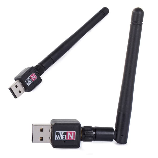 USB Wifi-sovitin verkkokortti antennilla 600Mbps
