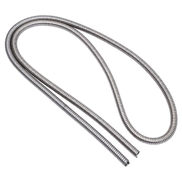 3m rustfrit stål metalgevindslange trådkabelbeskyttelse kabelmuffe rør Sølv 3MX20mm Sølv 3000*20mm