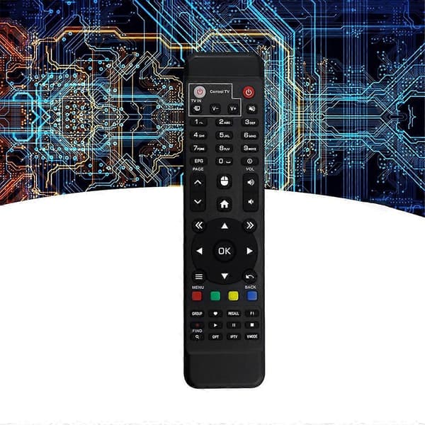 Erstatningsfjernkontroll for Amiko A6N/A6N MAX Set Top Box Fjernkontroll