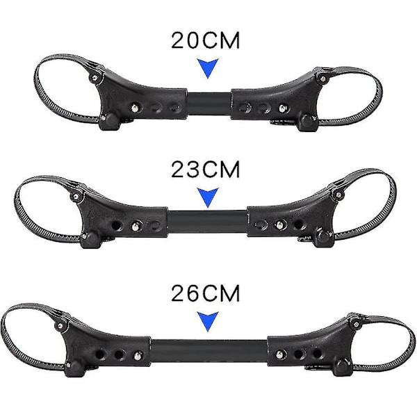 3-pack Universal Tvillingvagnskopplingar för Utomhusbruk - Rea